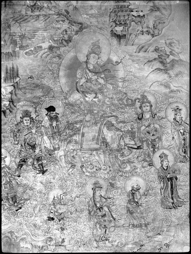 Yulin Cave Western Xia Samantabhadra and assembly