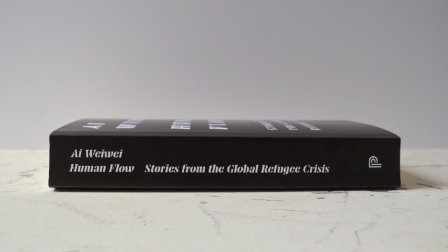 Human Flow book spine