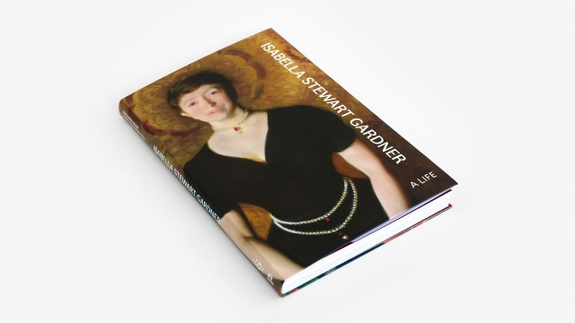 Isabella Stewart Gardner - image of book on angle