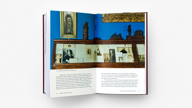 Isabella Stewart Gardner - pages 120-121 page spread