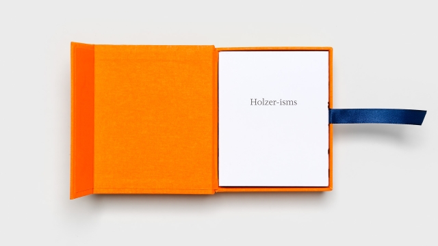 Holzer-isms open box