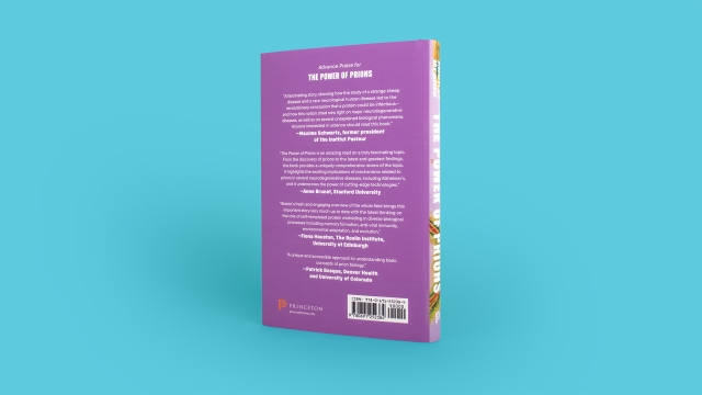 The Power of Prions book back cover.