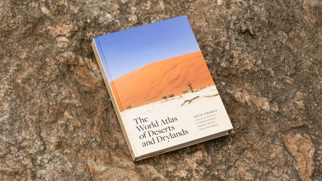 The World Atlas of Deserts and Drylands front cover.