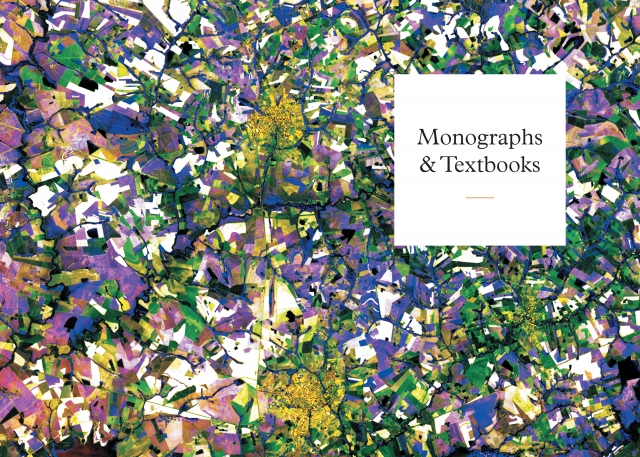 Monographs and Textbooks section divider spread