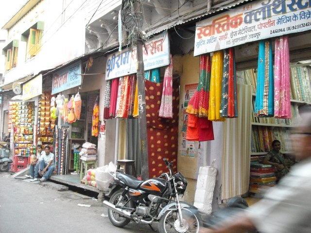 Bazaar in Udaipur’s old city